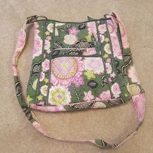 Olivia Pink Vera Bradley Hipster Crossbody purse